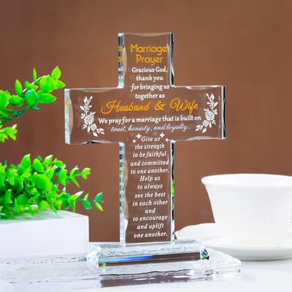 YWHL Marriage Prayer Wedding Gifts for Couple, Bridal Shower Gift for Bride - color: Style 1