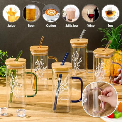 10 Pcs Thank You Glass Cups 13.5 oz Teacher Gift - style: Awesome Style