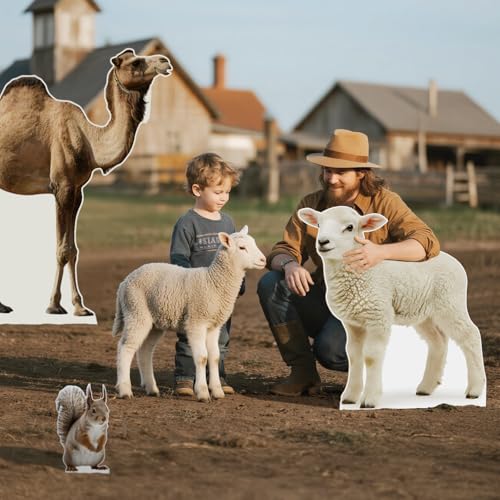 Antelope 1FT Life Size Cardboard Cutout, 1 PC - color: Antelope, size: 1FT