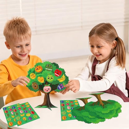HARKOHACO 36 Set Fruit of The Spirit Trees Make Your Own Bible Accents Tree