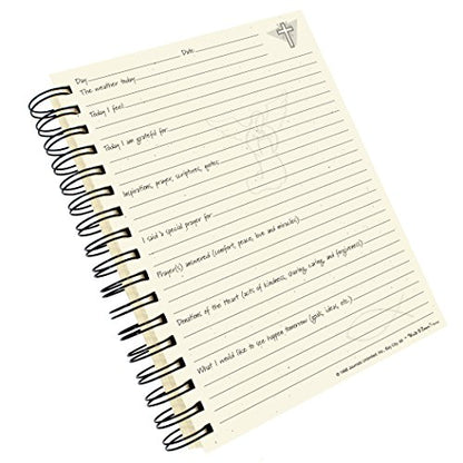 Write it Down Series by Journals Unlimited, Guided Journal, Daily Devotions, A Prayer Journal, Full-Size 7.5"x 9", Lilac Purple Hard Cover, Made in USA