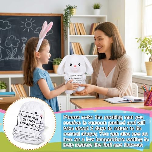 Hollowfly Bunny Stuffed Animal Plush Toy 10 Inch Soft Plush Rabbit - size: 9.84 Inch, style: Bunny