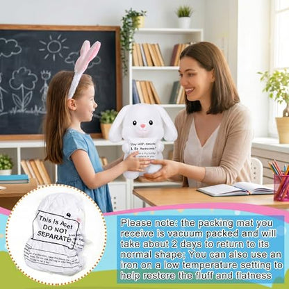 Hollowfly Bunny Stuffed Animal Plush Toy 10 Inch Soft Plush Rabbit - size: 9.84 Inch, style: Bunny