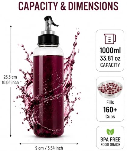 Church Communion Bundle, 40-Cup Silver Stainless Steel Communion Tray with Lid and 33 Oz Push-Button Cup Filler Dispenser, Reusable Serving Set for Church Wine or Juice