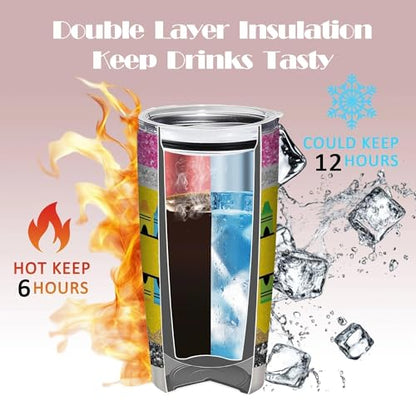 20oz Big Heart Shape Teacher Insulated Stainless Steel Tumbler with Lid - color: It Takes Big Heart to Shape Llittle Minds
