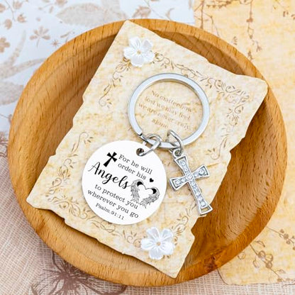 Angel Keychain Christian Keychain Grief Gifts for Grieving Friend