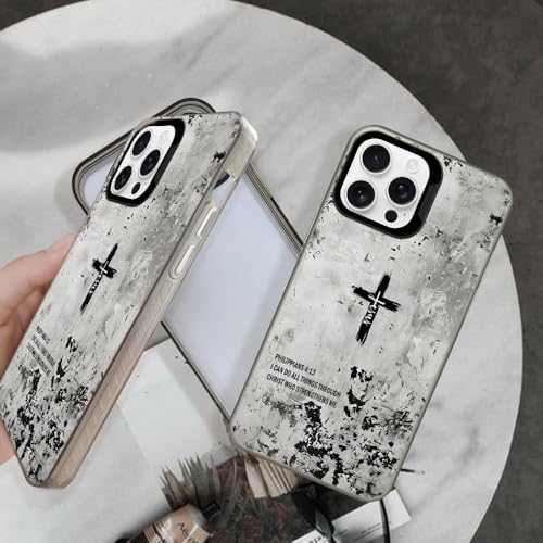 Jesus Cross Christian Phone Case Compatible with iPhone 16 - color: Cross5, size: iPhone 16