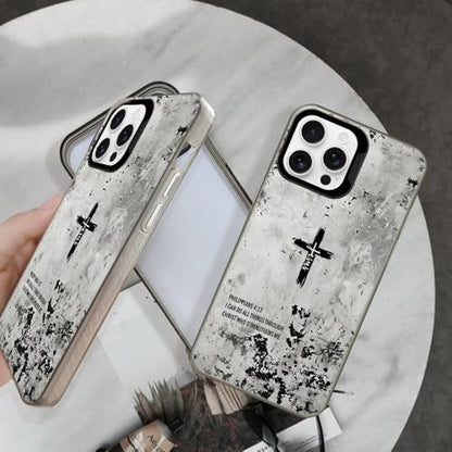 Jesus Cross Christian Phone Case Compatible with iPhone 16 - color: Cross5, size: iPhone 16