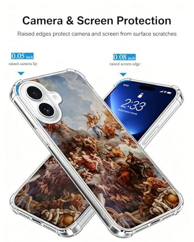Renaissance Famous Painting Art Phone Case Compatible with iPhone 17 - color: Painting Art