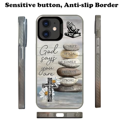 God Cross Wood Grain Phone Case Compatible with iPhone 11 - color: Pattern 3, size: for iPhone 11