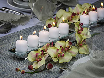 BOLSIUS 6 White Pillar Candles Bulk - 3x4 Inches Candle Set - 40+ Hours Clean Burning - No Palm Oil - 0% Animal Fat - Premium European Quality - Unscented Dripless Restaurant Pillars - size: 3x4 Inches, style: 6 Count