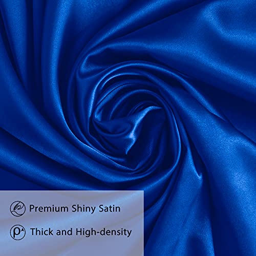 Piecatle Choir Stole with Cross Embroidery for Church, Ideal for Costume,60" - color: Royal Blue