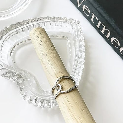 Handmade Rings 925 Sterling Silver Band Ring Adjustable Open Knuckle Rings Thumb Ring Statement Rings for Women Minimalist Jewelry - color: Pattern 3