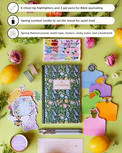 Mr. Pen Selah Spring Bible Journaling Kit, Limited Edition - color: Spring
