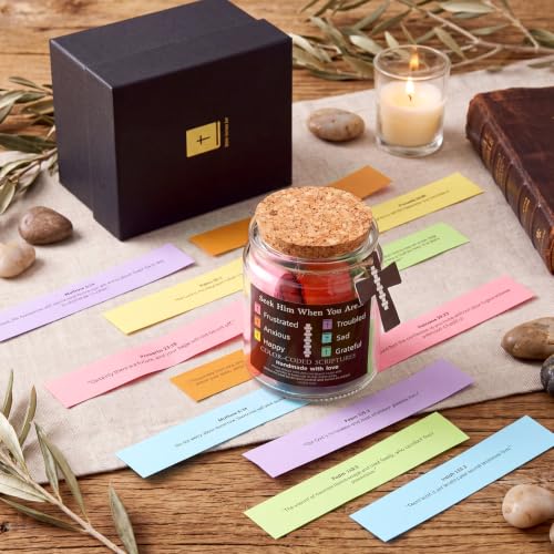 Lunmon Football Bible Jar Color-coded Bible Verses Catholic Scripture Jar - style: Football