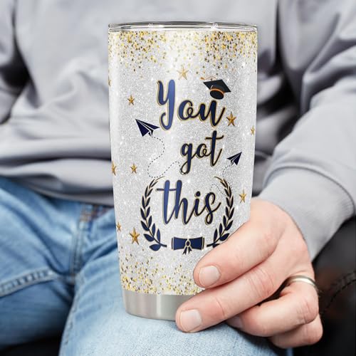Personalized Graduation Tumbler Class of 2026, Stainless Steel Insulated Travel Coffee Mug with Lid 20 Oz 30 Oz Custom Senior Cup, Gifts for Him Her Women Men Friends - color: Graduation 501