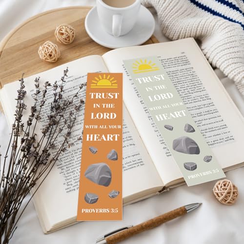 8 Pcs Bible Verse Bookmarks Inspirational Christian Gift for Women Page Markers Book Markers Set for Kids Religious Motivational Gifts for Daughter Son Faith Bookworm Book Club Reading Lovers Gift