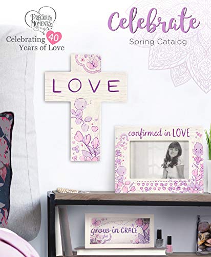 Precious Moments Confirmed in Love Wood 4 x 6 Photo Frame 182410 - style: Confirmation Photo Frame
