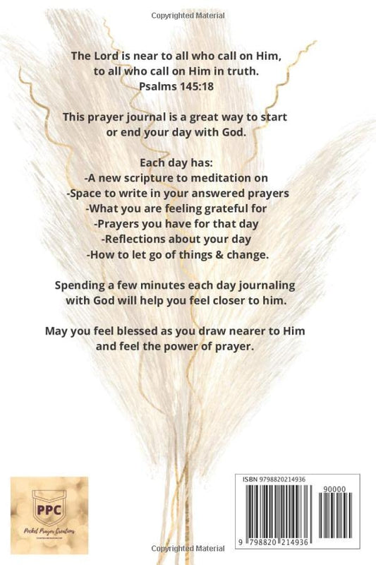 My Prayer Journal: 90 Days of Prayer Notes With Scripture