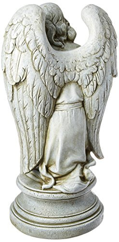 Joseph's Studio by Roman 17.75" H Praying Angel Garden Statue, Religious Outdoor Decor