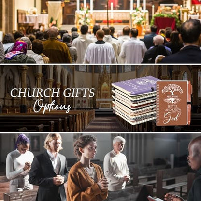 Kosiz Christian Gifts Bulk Prayer Journals with Pens,80 Pcs,Retro Color - color: Retro Color