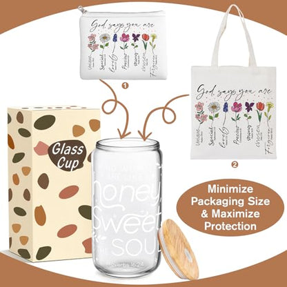 Christian Gifts for Women, Religious Faith Based Present, Bible Bags for Women, Spiritual Inspirational Christmas Birthday Gifts for Mom Best Friend Sister