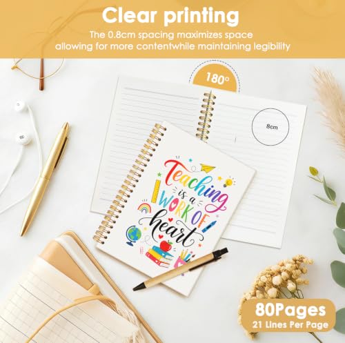 Teachers Gifts Spiral Notebook, Teacher Appreciation Gift Notebook - color: 05-teacher