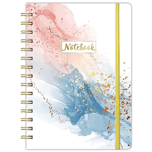 Ruled Notebook/Journal - Daily Planner with Premium Thick Paper,6.2" X 8.4" - color: white-2