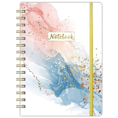 Ruled Notebook/Journal - Daily Planner with Premium Thick Paper,6.2" X 8.4" - color: white-2