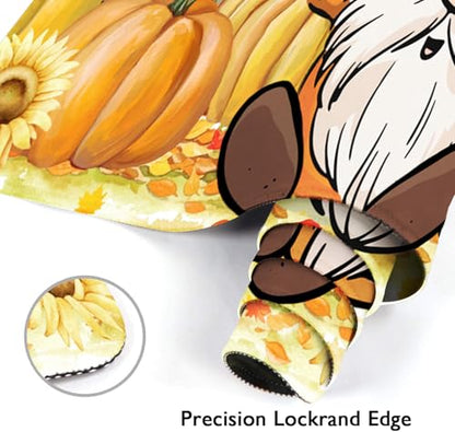 Britimes Large Mouse Pad, Mouse Pad, 31.5 x 15.7 Inch, Polka Dot Pumpkin - color: Fall Gnome