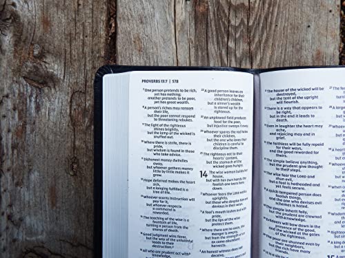 NIV, Pocket Thinline Bible, Bonded Leather, Black, Red Letter, Comfort Print