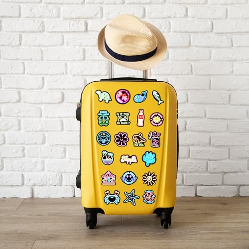 120 Pcs Glow in The Dark Neon Water Bottle Stickers, Funny Cartoon Waterproof Vinyl Laptop Decals, Phone Case Luggage Scrapbook Mug DIY Decor - color: Non-luminescent-463kscp-464kscp
