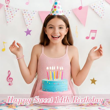 Sereney Birthday Gifts for Girls, 1-16 Year Old Girl Birthday Bracelet Gift - style: 14th Bday