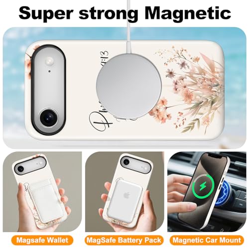 Magnetic for iPhone 17 Air Cute Christian Phone Case, Bible - color: Bible, size: iPhone 17 Air