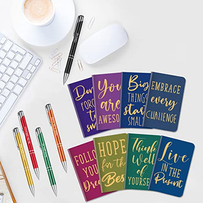 Funrous 32 Pcs Mini Notebooks with Pens Adults Party Favors, Simple - style: Minimalist