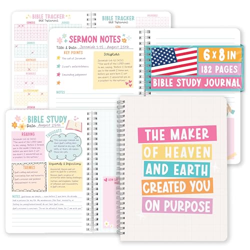 Guided Bible Study Journal for Women - Bible Journal for Women - color: Beige Pastel