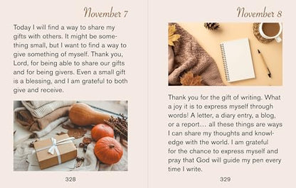 Year of Gratitude - Large Print (Daily Prayer Books) (Deluxe Prayer Book)