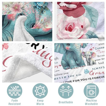 Grandma Birthday Gifts, Grandma Blanket 40"x60" - color: Grandma, size: Throw Size 40" x 60" (102 x 152 cm)