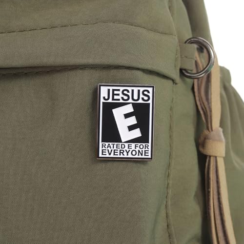 2pcs Jesus Cross Pin,Hat Jacket Enamel Pins Jesus Pins for Backpacks Jesus Saves Lapel Pin i Love Christian Pins for Backpacks Decoration Cross Brooch For Women