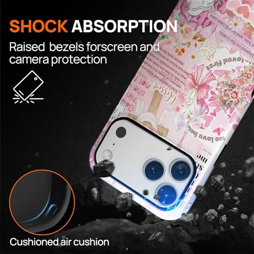 Magnetic Case for iPhone 18 Pro Max iPhone 17 Pro Max,Compatible with Magsafe PC Hard Shell & Silicone Inner Bumper Anti-Scratch Cover Shockproof Retro Newspaper Collage Religious Jesus - color: Retro Newspaper Collage Religious Jesus, size: iPhone 18 Pro