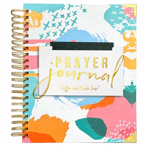 Prayer Journal for Women, Guided Christian Bible Study Journal