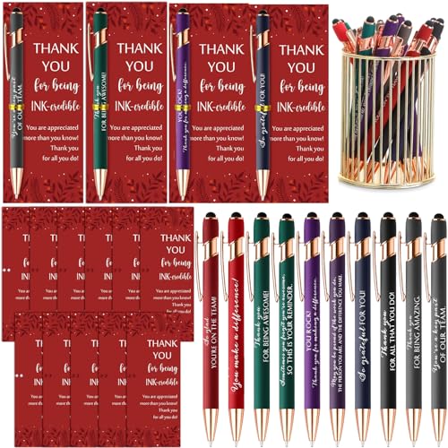 Resurhang 60 Set Employee Appreciation Pen Gift Bulk