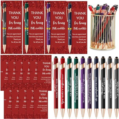 Resurhang 60 Set Employee Appreciation Pen Gift Bulk