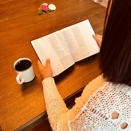 Custom Engraved ESV Journaling Study Bible, Wide Margin Note-Taking Bible, Personalized Christian Gift, Baptism Gift for Women