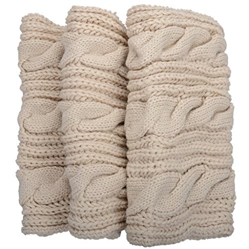 NEOSAN Womens Thick Ribbed Knit Winter Infinity Circle Loop Scarf - color: Twist Khaki