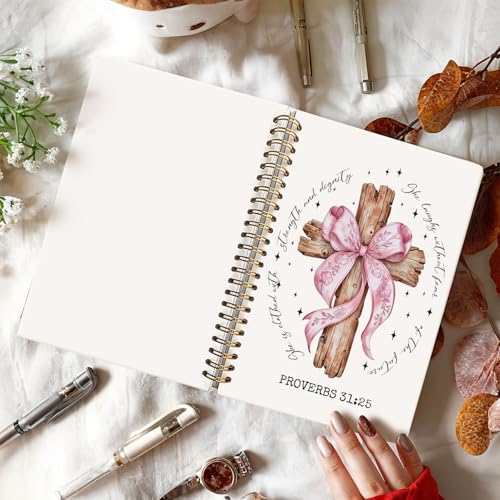 Church Notes Bible Journal for Women Proverbs 31 Christian Gifts - color: Proverbs 31:25