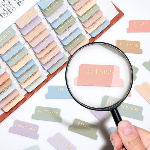 Spanish Bible Tabs, Multicolor - style: Gold Foil Spanish