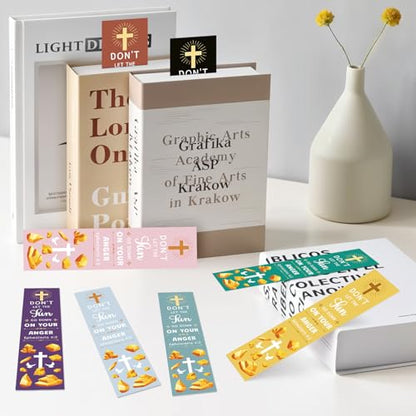 8 Pieces Bible Verse Bookmarks Christian Marriage Gifts Anniversary Valentines Gifts for Christian Couples Women Men Inspirational Bookmarks Baptism Church Book Club Sunday School Favors - color: Ephesians 4:2