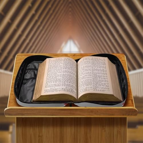 Coldinair Baseball Bible Cover for Women Girls Butterfly Bible Case Scripture Study Carrying Book Cover Church Bag Protective with Handle and Zippered Pocket - color: Baseball,white