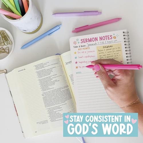 Guided Bible Study Journal for Women - Bible Journal for Women - color: Kraft Colorful